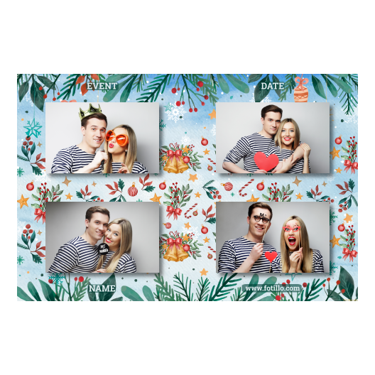 Dzwoneczki świąteczne + dekoracje + 417 brak ramki z tekstem Dzwoneczki świąteczne + dekoracje + 417 brak ramki z tekstem