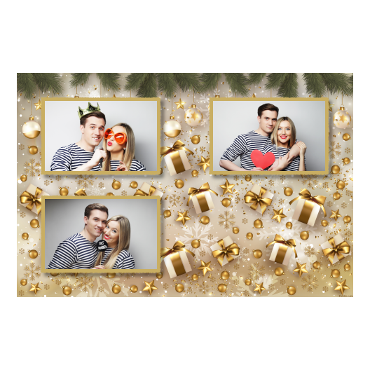 Prezenty świąteczne + bombki + 418 złoty Prezenty świąteczne + bombki + 418 złoty