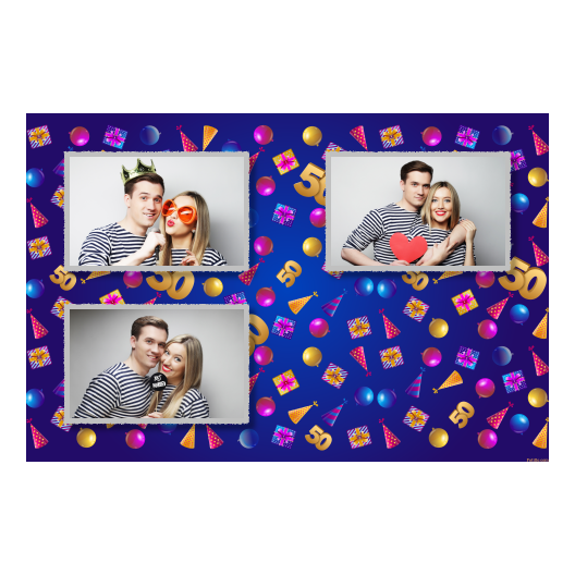 Pięćdziesiątka + balony i prezenty + 418 Pięćdziesiątka + balony i prezenty + 418