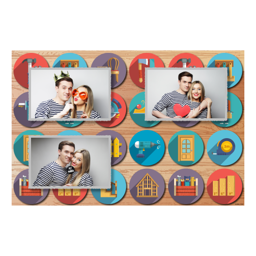 Carpenter's Day + collage + 418 silver Carpenter's Day + collage + 418 silver