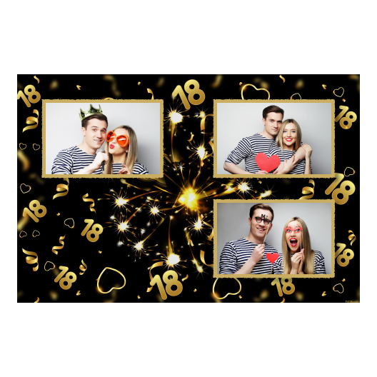 18th Birthday Party + 18 + 419 gold 18th Birthday Party + 18 + 419 gold