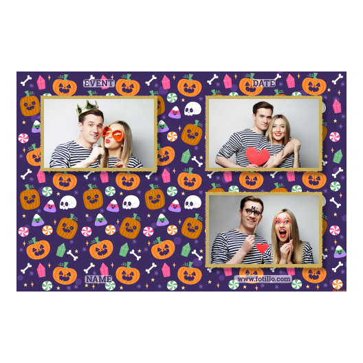 Halloweenowa dynia + kolaż + 419 złoty z tekstem Halloweenowa dynia + kolaż + 419 złoty z tekstem