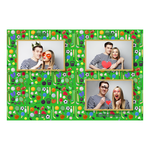 Dzień sportu + wyposażenie + 419 złoty z tekstem Dzień sportu + wyposażenie + 419 złoty z tekstem