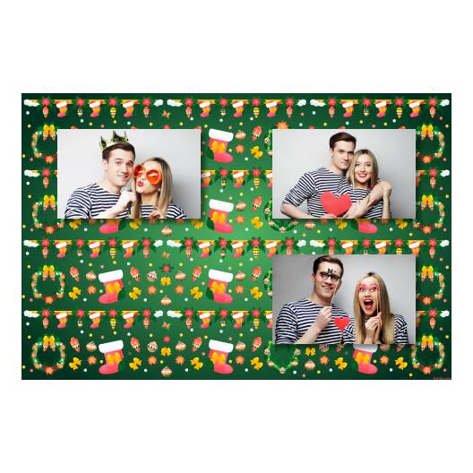 Boże Narodzenie + kwiaty i bombki + 419 brak ramki Boże Narodzenie + kwiaty i bombki + 419 brak ramki