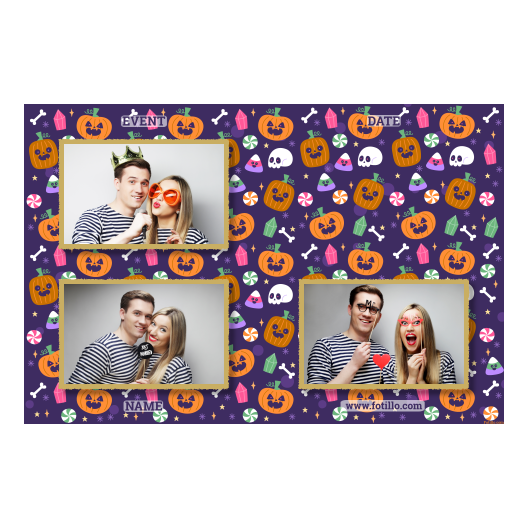 Halloweenowa dynia + kolaż + 420 złoty z tekstem Halloweenowa dynia + kolaż + 420 złoty z tekstem