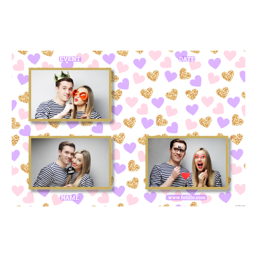 Miłość + serduszka + 420 złoty z tekstem Miłość + serduszka + 420 złoty z tekstem