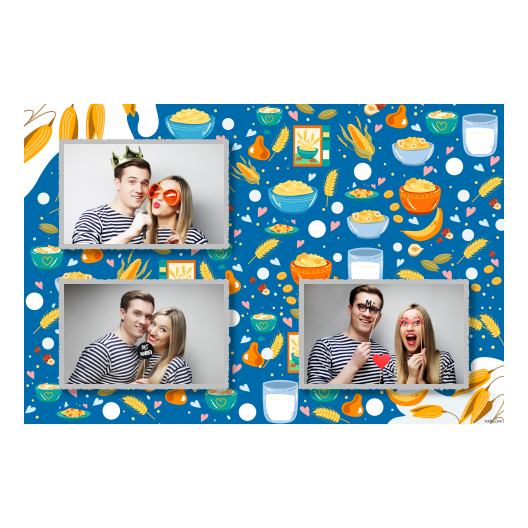 Cereal Day + flakes + model 420 silver Cereal Day + flakes + model 420 silver