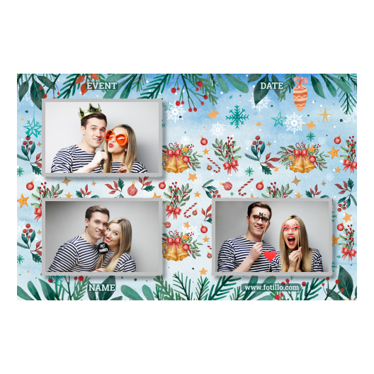 Dzwoneczki świąteczne + dekoracje + 420 z tekstem Dzwoneczki świąteczne + dekoracje + 420 z tekstem