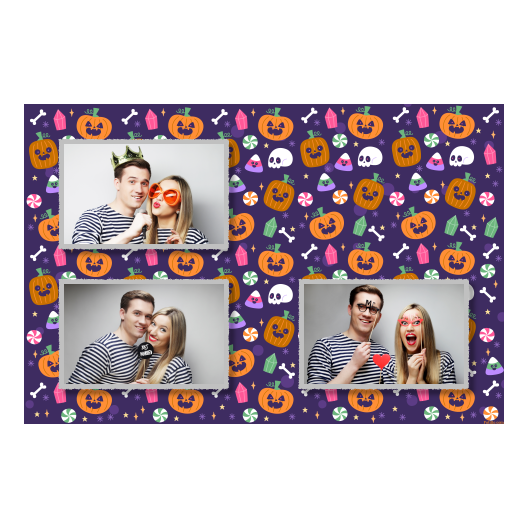 Halloweenowa dynia + kolaż + 420 Halloweenowa dynia + kolaż + 420