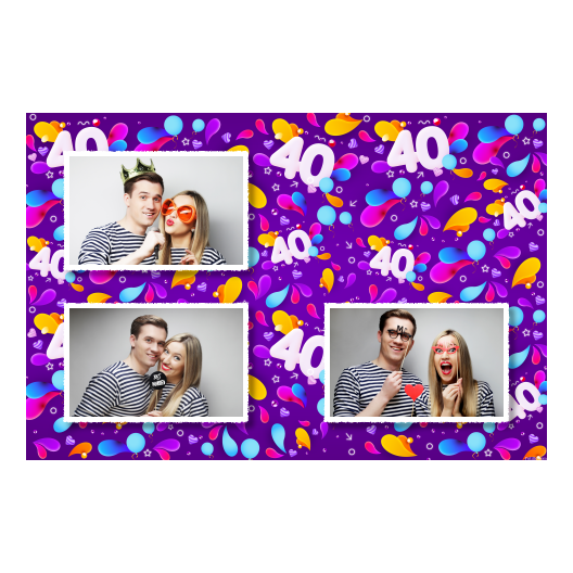 40th Birthday Party + hearts
