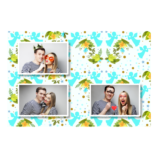 Pierwsza Komunia Święta + Kwiaty, anioły + 420 biały Pierwsza Komunia Święta + Kwiaty, anioły + 420 biały