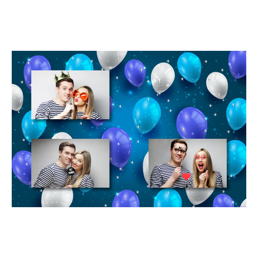 Birthday Balloons + balloons + 420 no frame