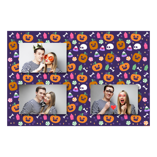 Halloweenowa dynia + kolaż + 420 brak ramki Halloweenowa dynia + kolaż + 420 brak ramki