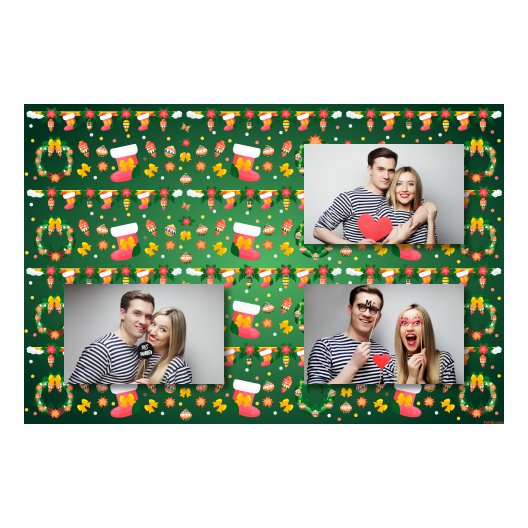 Boże Narodzenie + kwiaty i bombki + 421 brak ramki Boże Narodzenie + kwiaty i bombki + 421 brak ramki