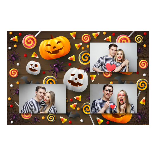 Halloween + pumpkins + 421 no frame