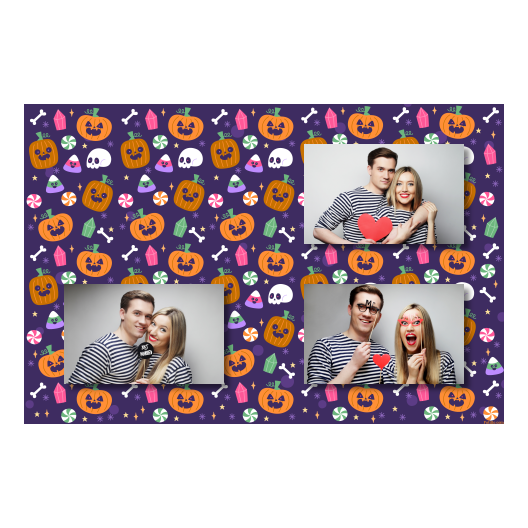 Halloweenowa dynia + kolaż + 421 brak ramki Halloweenowa dynia + kolaż + 421 brak ramki