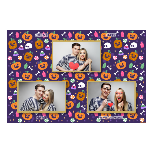 Halloweenowa dynia + kolaż + 422 złoty z tekstem Halloweenowa dynia + kolaż + 422 złoty z tekstem