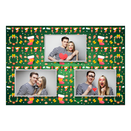 Boże Narodzenie + kwiaty i bombki + 422 Boże Narodzenie + kwiaty i bombki + 422