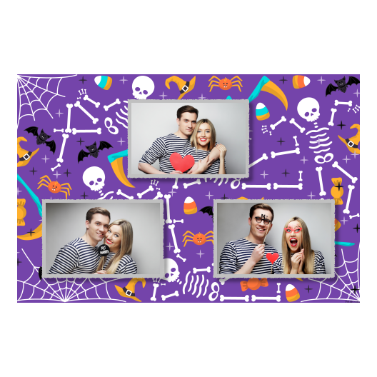 Halloween Party + skeletons + 422 silver