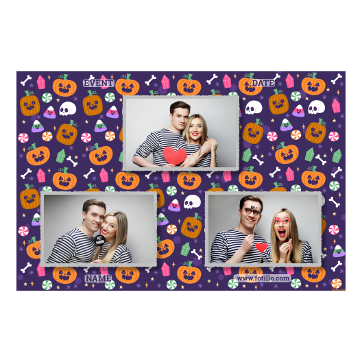 Halloweenowa dynia + kolaż + 422 z tekstem Halloweenowa dynia + kolaż + 422 z tekstem