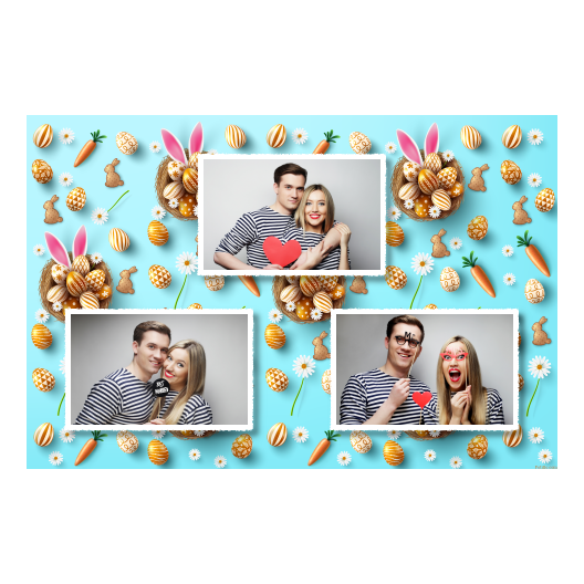 Easter Bunny + easter eggs + 422 white Easter Bunny + easter eggs + 422 white