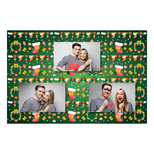 Boże Narodzenie + kwiaty i bombki + 422 brak ramki Boże Narodzenie + kwiaty i bombki + 422 brak ramki