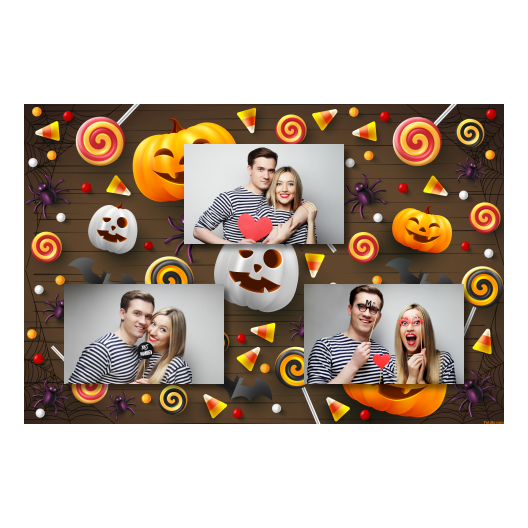 Halloween + pumpkins + 422 no frame