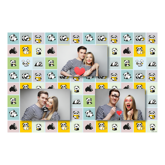 Panda's Day + collage + 422 no frame Panda's Day + collage + 422 no frame