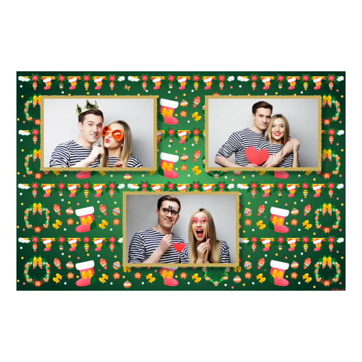 Boże Narodzenie + kwiaty i bombki + 423 złoty Boże Narodzenie + kwiaty i bombki + 423 złoty