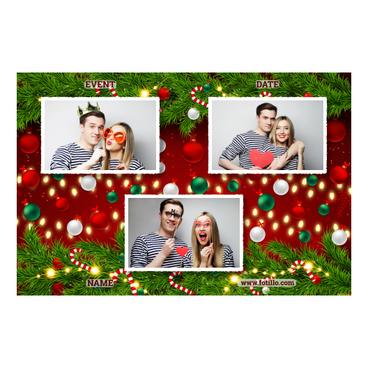 Ozdoby świąteczne + kwiaty i bombki + 423 biały z tekstem Ozdoby świąteczne + kwiaty i bombki + 423 biały z tekstem