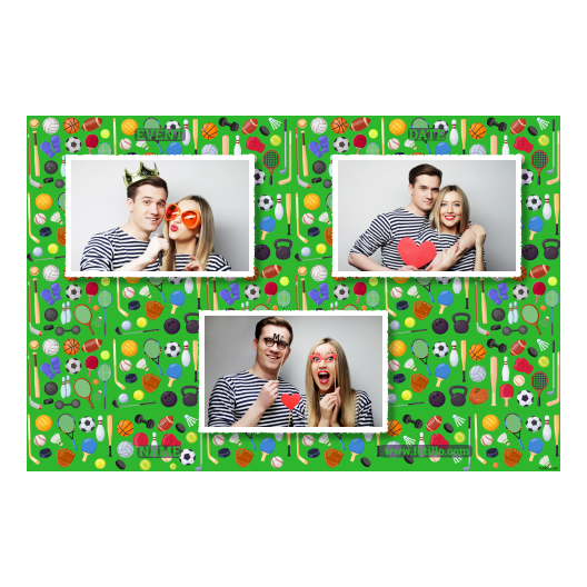 Dzień sportu + wyposażenie + 423 biały z tekstem Dzień sportu + wyposażenie + 423 biały z tekstem