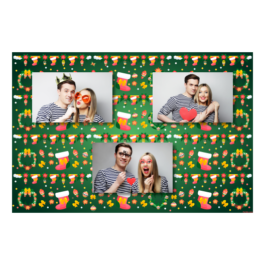 Boże Narodzenie + kwiaty i bombki + 423 brak ramki Boże Narodzenie + kwiaty i bombki + 423 brak ramki