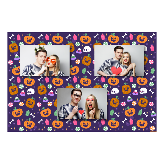 Halloweenowa dynia + kolaż + 423 brak ramki Halloweenowa dynia + kolaż + 423 brak ramki