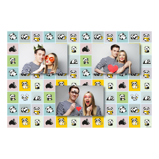 Panda's Day + collage + 423 no frame Panda's Day + collage + 423 no frame