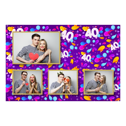 40th Birthday Party + hearts 40th Birthday Party + hearts
