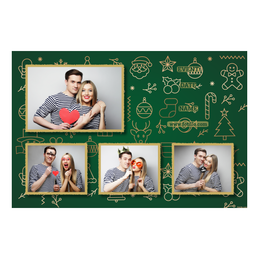 Boże Narodzenie + dekoracje + 424 złoty z tekstem Boże Narodzenie + dekoracje + 424 złoty z tekstem