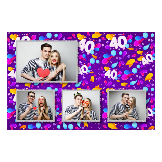 40th Birthday Party + hearts 40th Birthday Party + hearts
