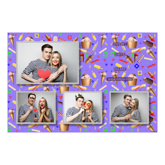 Dzień Lodów + kolaż + 424 z tekstem Dzień Lodów + kolaż + 424 z tekstem