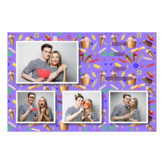 Dzień Lodów + kolaż + 424 biały z tekstem Dzień Lodów + kolaż + 424 biały z tekstem