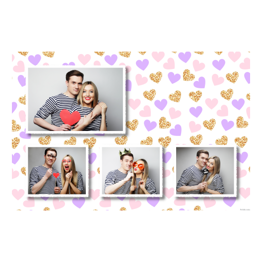 Miłość + serduszka + 424 biały Miłość + serduszka + 424 biały