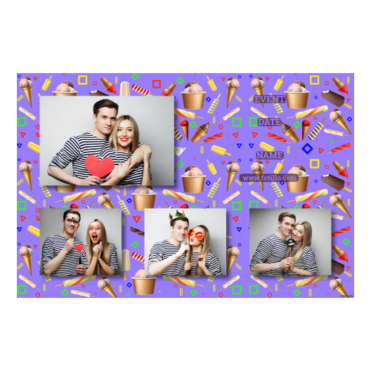 Dzień Lodów + kolaż + 424 brak ramki z tekstem Dzień Lodów + kolaż + 424 brak ramki z tekstem