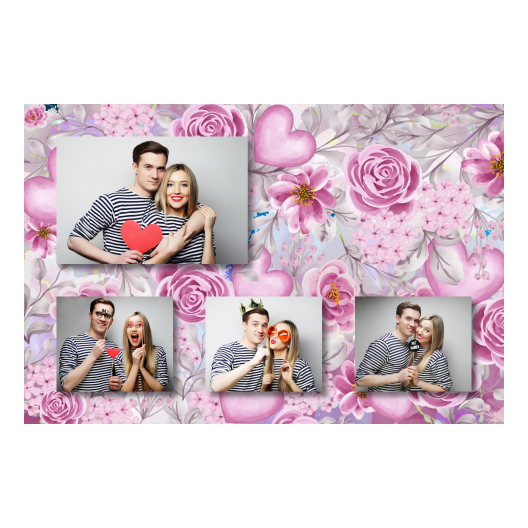 Wedding Background + flowers Wedding Background + flowers