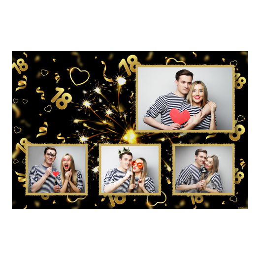 18th Birthday Party + 18 + 425 gold 18th Birthday Party + 18 + 425 gold