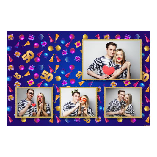 Pięćdziesiątka + balony i prezenty + 425 złoty Pięćdziesiątka + balony i prezenty + 425 złoty