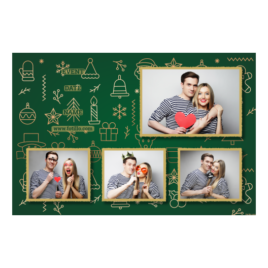 Boże Narodzenie + dekoracje + 425 złoty z tekstem Boże Narodzenie + dekoracje + 425 złoty z tekstem