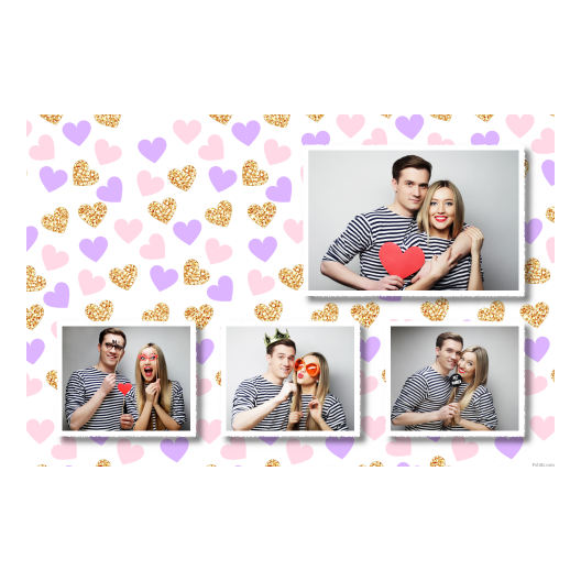 Miłość + serduszka + 425 biały Miłość + serduszka + 425 biały