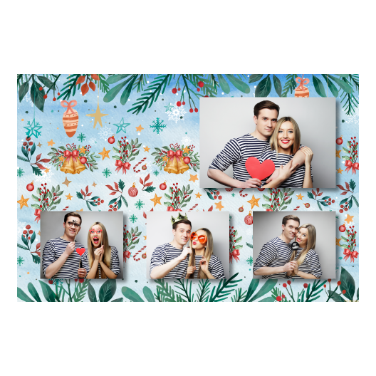 Dzwoneczki świąteczne + dekoracje + 425 brak ramki Dzwoneczki świąteczne + dekoracje + 425 brak ramki