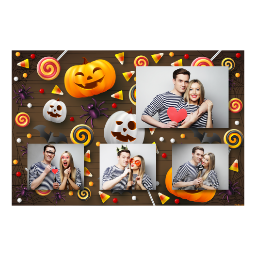 Halloween + pumpkins + 425 no frame