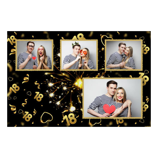 18th Birthday Party + 18 + 426 gold 18th Birthday Party + 18 + 426 gold