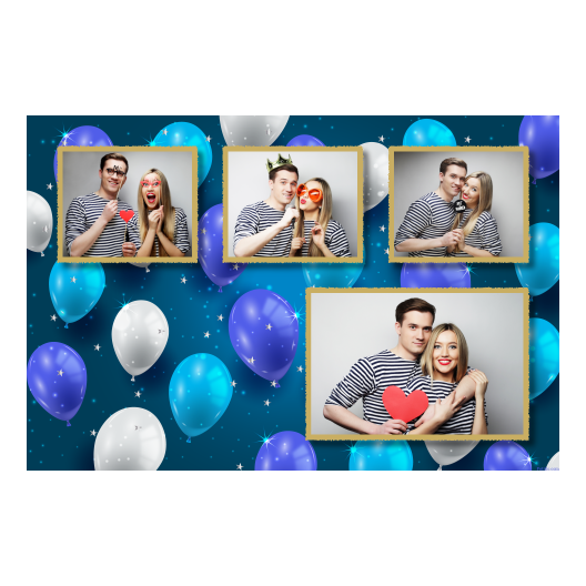 Birthday Balloons + balloons + 426 gold